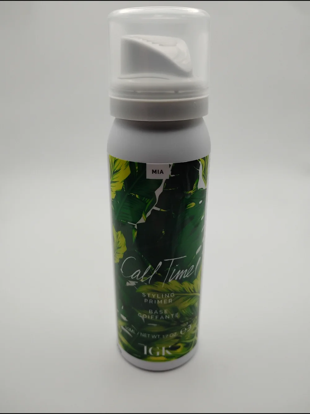IGK Heat & UV Protection: Safeguards hair up to 450°F aCalf Time Styling Primer